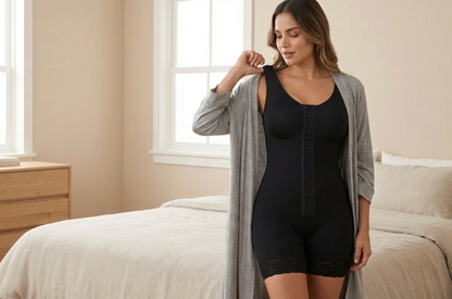Colombian Faja Shapewear - Full Body Compression Bodysuit for Flat Stomach & Hourglass Shape
